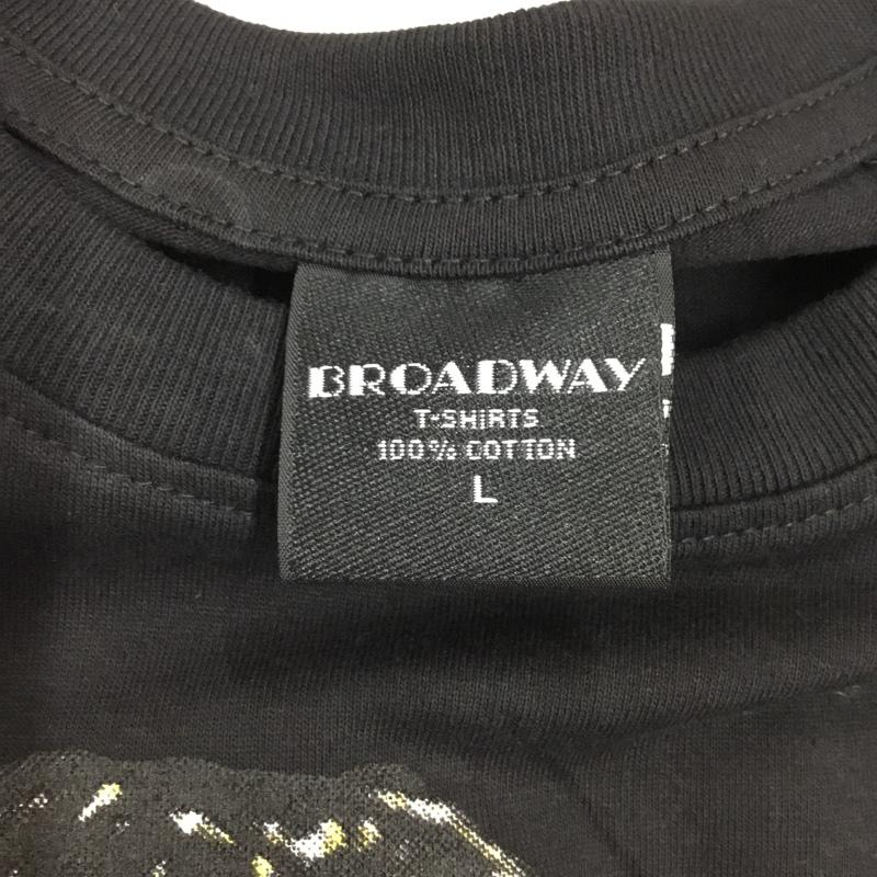 古着 USED Tシャツ 半袖 半袖カットソー プリントTシャツ クルーネックカットソー バンドTシャツ L プリント 黒 / ブラック / メンズ USED 古着 中古 10106952