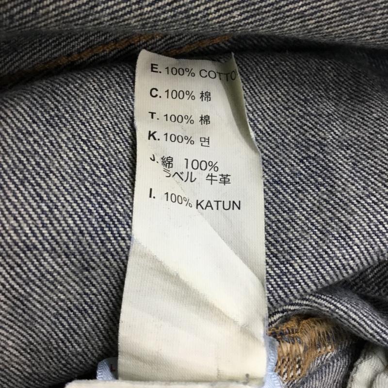 リーバイストラウスアンドコー Levi Strauss & co. パンツ デニム、ジーンズ デニムパンツ ストレートパンツ ワイドパンツ カジュアルパンツ 34 無地 インディゴ / インディゴ / メンズ USED 古着 中古 10115008