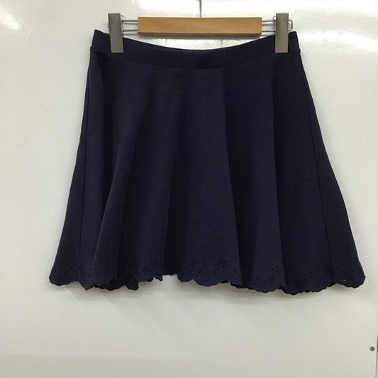 ポロラルフローレン POLO RALPH LAUREN スカート ミニスカート ミニスカート フレアスカート 無地スカート XL 無地 紺 / ネイビー /  レディース USED 古着 中古 10132650
