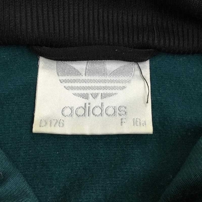 アディダス adidas ジャケット、上着 ジャケット、ブレザー ジップアップジャケット ジャージ カジュアルジャケット スポーツウェア 80s XL ロゴ、文字 マルチカラー / マルチカラー / メンズ USED 古着 中古 10109336