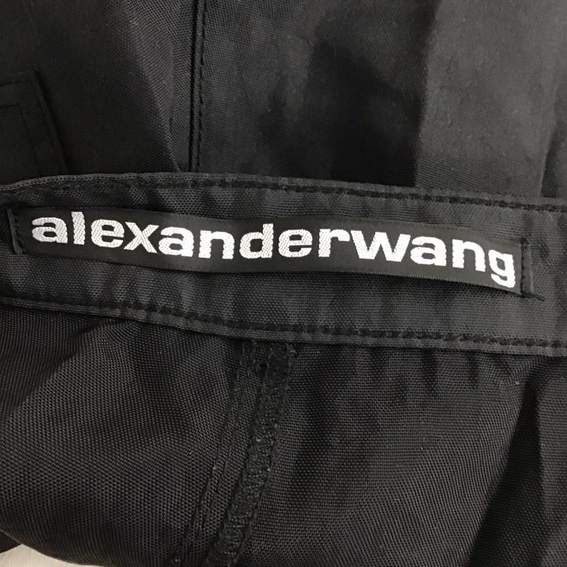 アレキサンダーワン ALEXANDER WANG パンツ ワークパンツ、ペインターパンツ hybrid cargodenim バイカラーパンツ ワイドパンツ 30インチ 無地 白 / ホワイト / X 黒 / ブラック /  メンズ USED 古着 中古 10124270