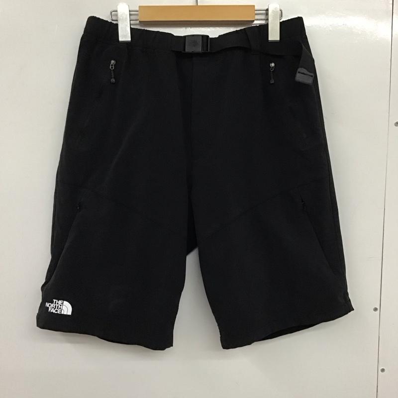 ザノースフェイス THE NORTH FACE パンツ ショートパンツ nb41723 VERBSHORT ハーフパンツ ショートパンツ XL ロゴ、文字 黒 / ブラック / メンズ USED 古着 中古 10134713
