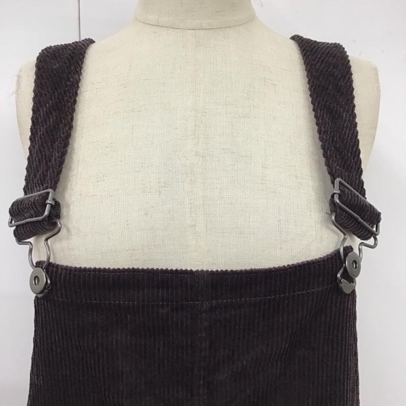 サマンサモスモスブルー Samansa Mos2 blue ジャンパースカート ジャンパースカート FREE 無地 茶 / ブラウン / レディース USED 古着 中古 10121207