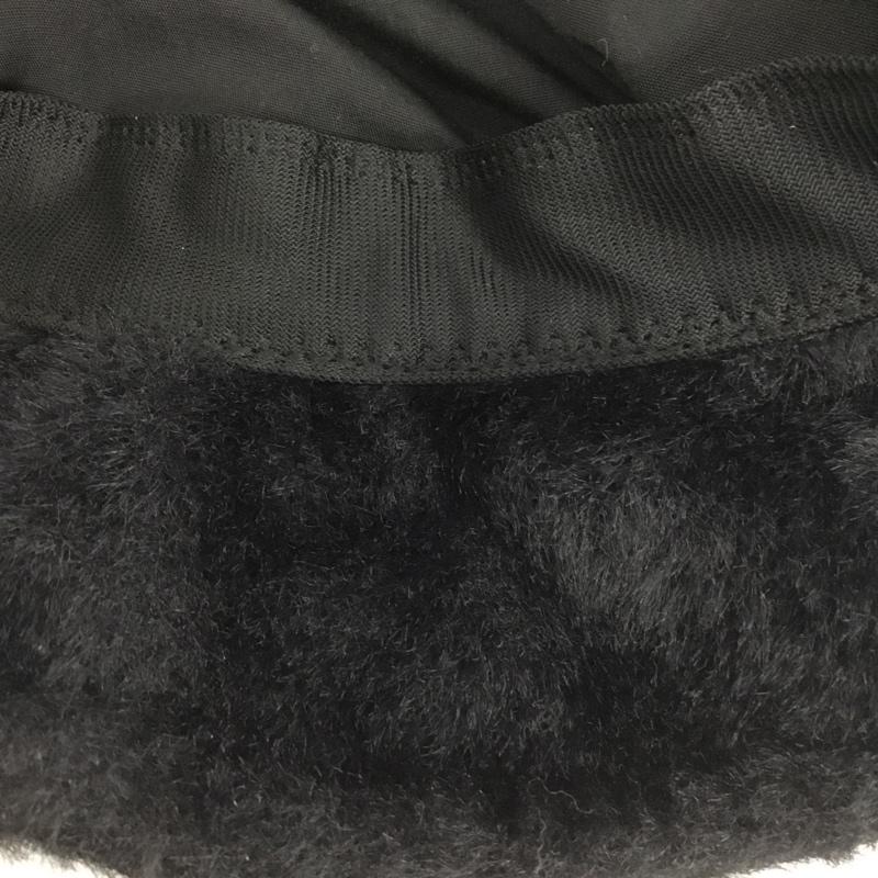 フリークスストア FREAK S STORE 帽子 ハット エコファー バケットハット フェイクファー 無地 黒 / ブラック / レディース USED 古着 中古 10142806