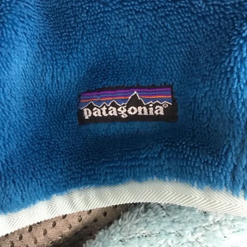 パタゴニア patagonia ジャケット、上着 ジャンパー、ブルゾン ジップアップジャケット ジャンパー ジャケット カジュアルジャケット フリースジャケット M ロゴ、文字 青 / ブルー / レディース USED 古着 中古 10106669