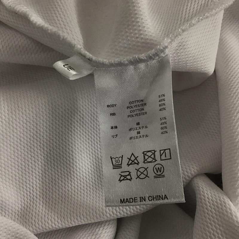 ニューエラ NEW ERA カットソー 長袖 長袖カットソー プリントカットソー クルーネック L ロゴ、文字 白 / ホワイト / メンズ USED 古着 中古 10146553