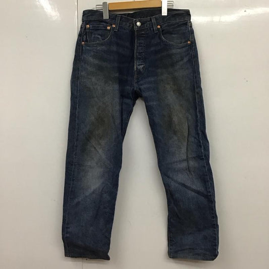 リーバイストラウスアンドコー Levi Strauss & co. パンツ デニム、ジーンズ デニムパンツ ストレートパンツ ワイドパンツ カジュアルパンツ 32インチ 無地 インディゴ / インディゴ /  メンズ USED 古着 中古 10124723