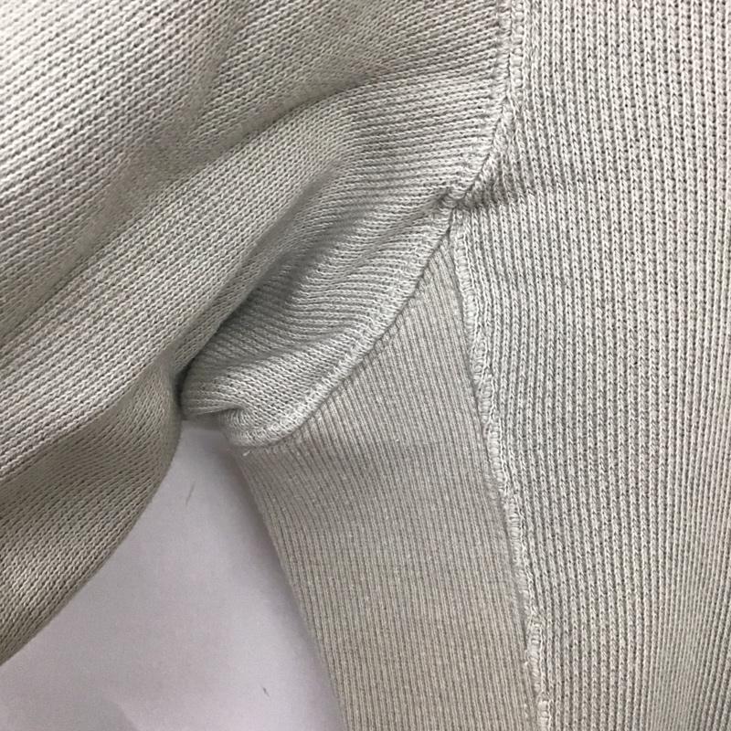 ウェルダー WELLDER トレーナー 長袖 wm21acs05 CutOffCollarSweat 長袖スウェット プルオーバー 3 無地 灰 / グレー / メンズ USED 古着 中古 10137127