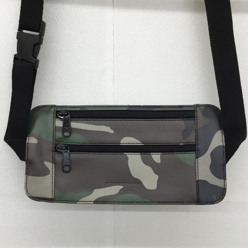 シュプリーム Supreme ショルダーバッグ ショルダーバッグ 19SS Leather Waist Shoulder Pouch カモフラージュ柄・迷彩 茶 / ブラウン / X 黒 / ブラック / X ベージュ / ベージュ / X カーキ / カーキ / メンズ USED 古着 中古 10139168