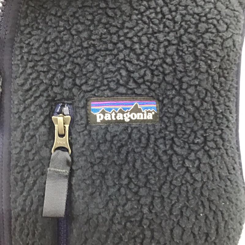パタゴニア patagonia ベスト ベスト ベスト ノースリーブカットソー ジップアップベスト M ロゴ、文字 紺 / ネイビー / メンズ USED 古着 中古 10119491