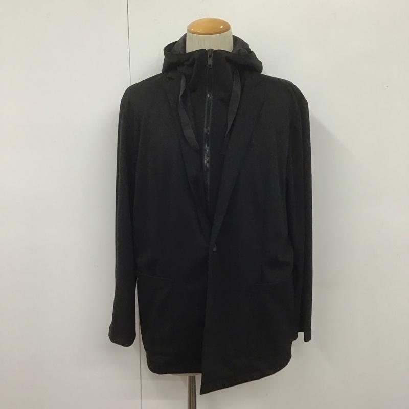 ザラメン ZARA MAN パーカー 長袖 長袖パーカー フード付きパーカー 無地スウェット トレーナー ジップアップパーカー XXL 無地 黒 / ブラック / メンズ USED 古着 中古 10107474