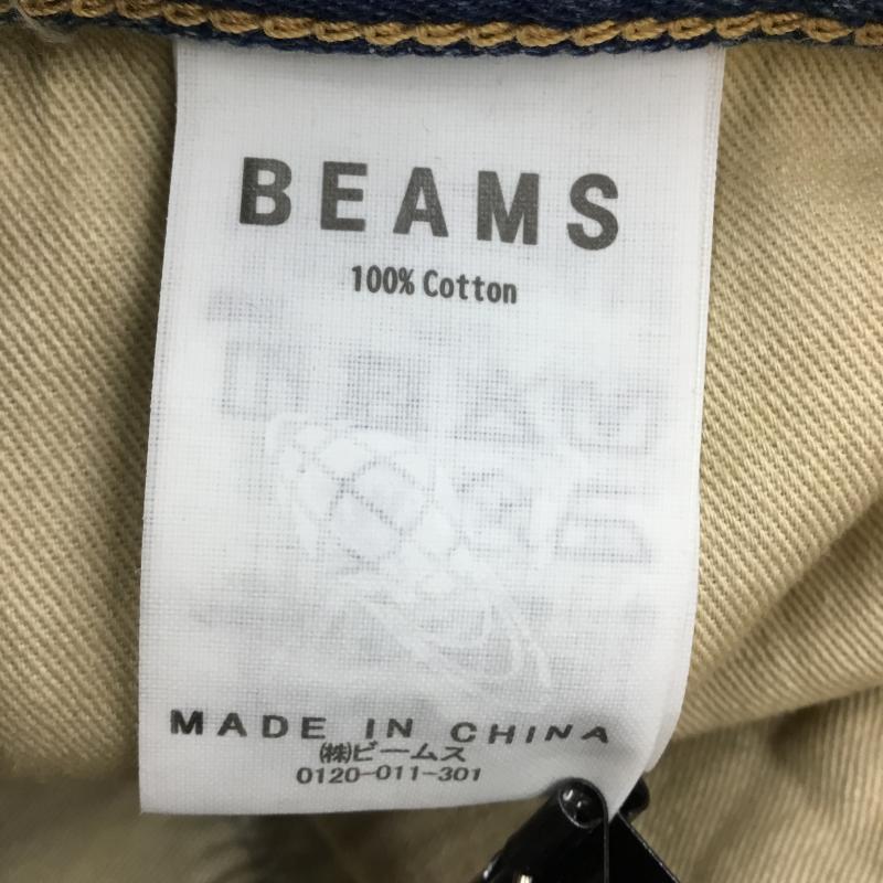 ビームス BEAMS パンツ ワークパンツ、ペインターパンツ FUTURE ARCHIVE  DENIM CARDO PANTS バギーシルエット XL 無地 青 / ブルー /  メンズ USED 古着 中古 10124453
