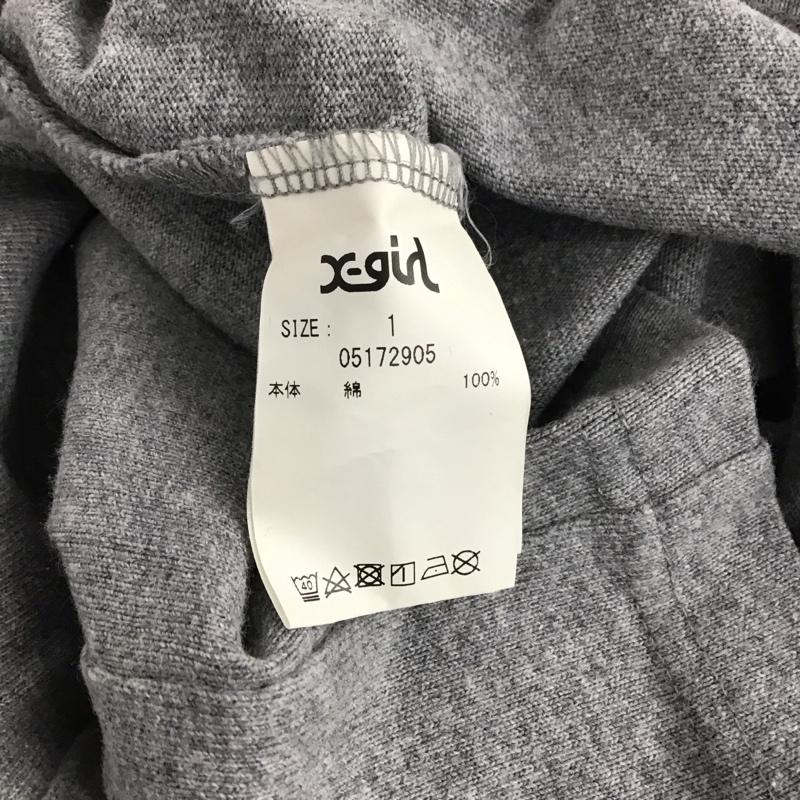 エックスガール X-girl ワンピース ミニスカート 1 ロゴ、文字 マルチカラー / マルチカラー / レディース USED 古着 中古 10140419