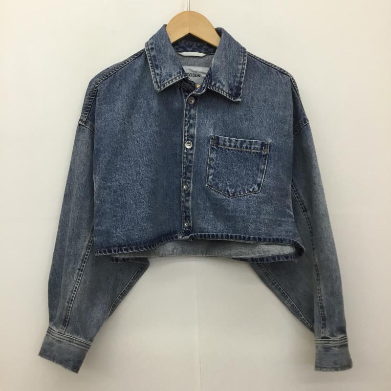 ココ ディール COCO DEAL ジャケット、上着 ジャケット、ブレザー 2 無地 青 / ブルー / レディース USED 古着 中古 10136779