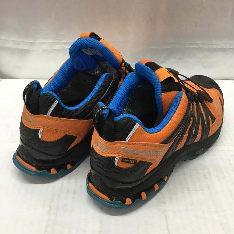 サロモン SALOMON アウトドアシューズ アウトドアシューズ 145464 XA PRO 3D GORE-TEX 26.5cm 26.5cm ロゴ、文字 橙 / オレンジ / X 黒 / ブラック / X 青 / ブルー / メンズ USED 古着 中古 10109738