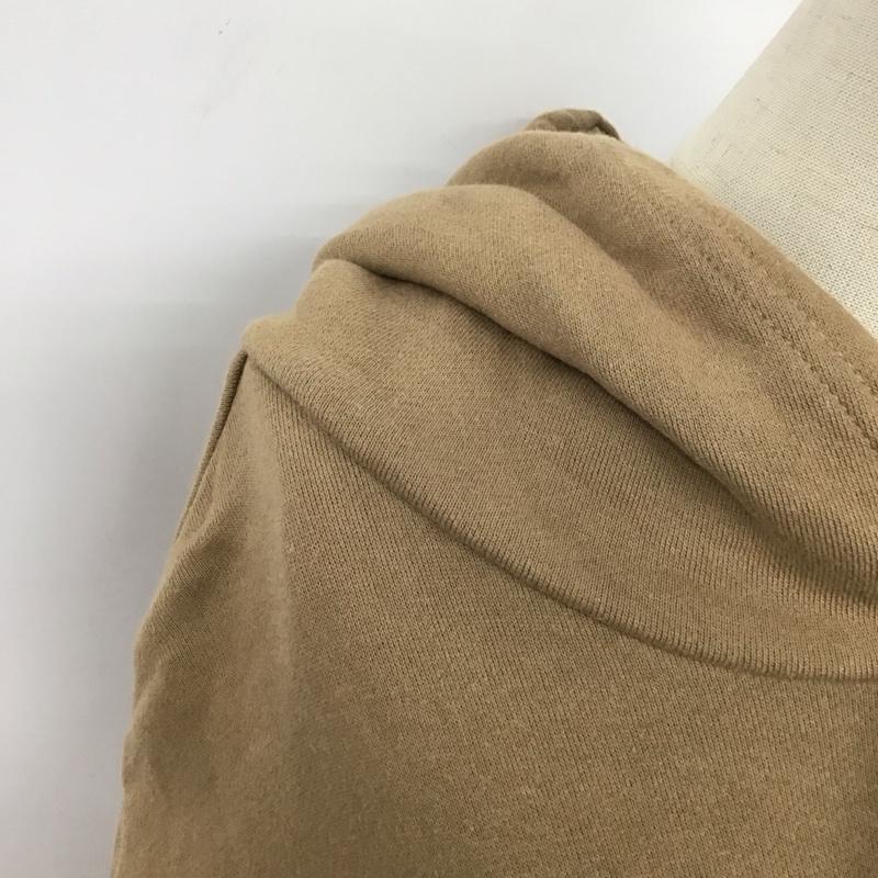ミルクフェド MILKFED. パーカー 長袖 03184209 ボックスロゴ フーディー ロゴ、文字 ベージュ / ベージュ / レディース USED 古着 中古 10122123