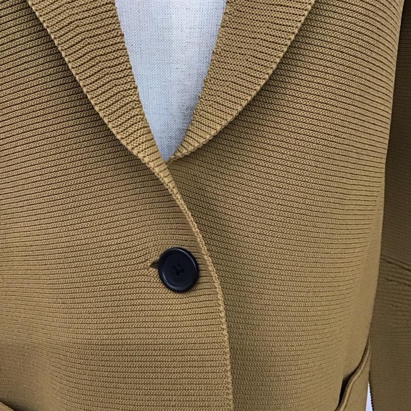 ザノースフェイス THE NORTH FACE ジャケット、上着 ジャケット、ブレザー ntw61962 GLOBEFITLONGJKT 長袖ニットジャケット ロングジャケット L 無地 ベージュ / ベージュ / レディース USED 古着 中古 10123810