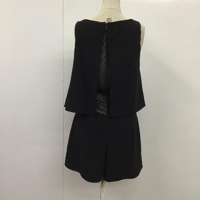 ザラ ZARA ワンピース・ドレス・オールインワン ワンピース・ドレス・オールインワン 4530 254 800 ノースリーブ ショートパンツ XS 無地 黒 / ブラック / レディース USED 古着 中古 10116693