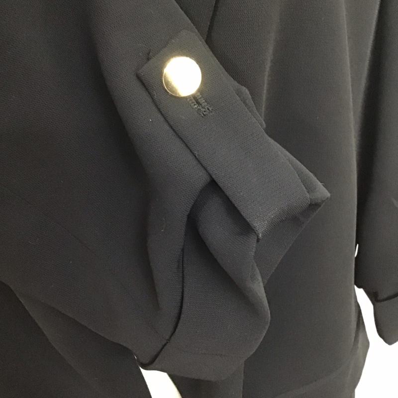 ザラ ZARA ジャケット、上着 ジャケット、ブレザー カジュアルジャケット カラージャケット ポケットジャケット アウター XS 無地 黒 / ブラック / レディース USED 古着 中古 10124074