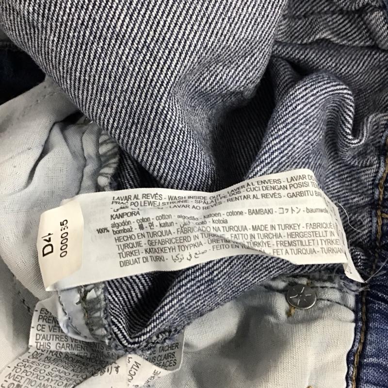 ザラ ZARA パンツ デニム、ジーンズ 5862 152 407 テーパード 無地 青 / ブルー / レディース USED 古着 中古 10122040