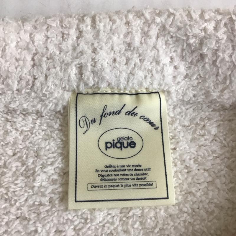 ジェラートピケ gelato pique カットソー 長袖 pwnt225092 ネコJQDプルオーバー ルームウェア プリント 白 / ホワイト / レディース USED 古着 中古 10117944