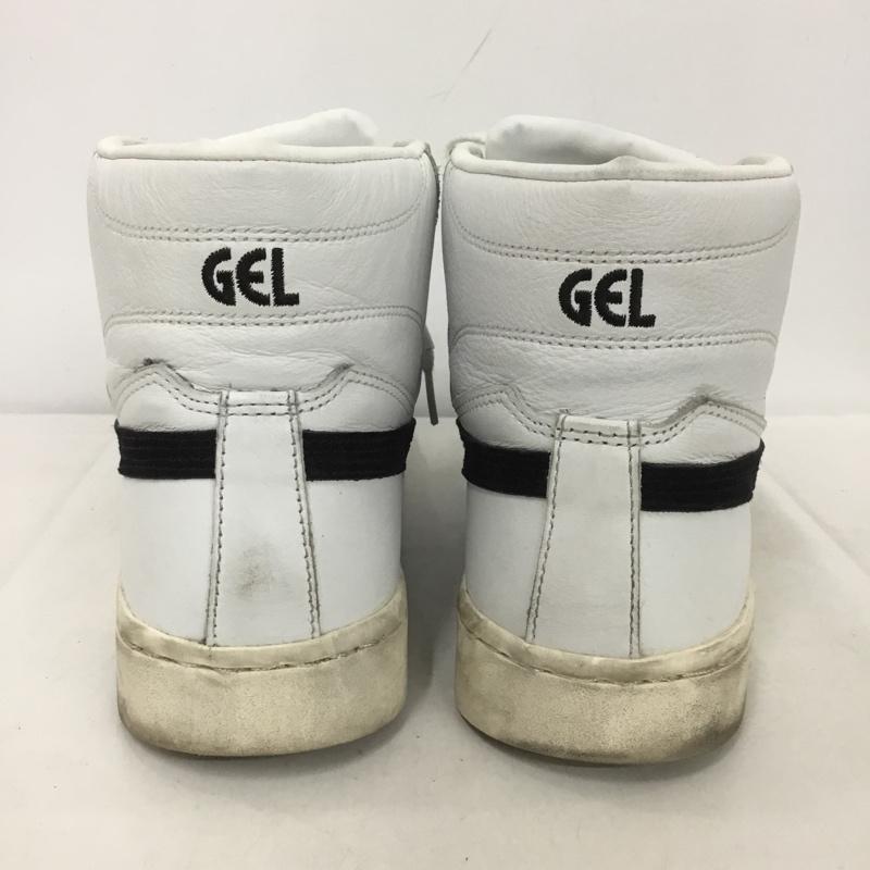 アシックス ASICS スニーカー スニーカー HL7W4 GEL PTG MT 27cm 27.0cm ロゴ、文字 白 / ホワイト / X 黒 / ブラック / メンズ USED 古着 中古 10137393