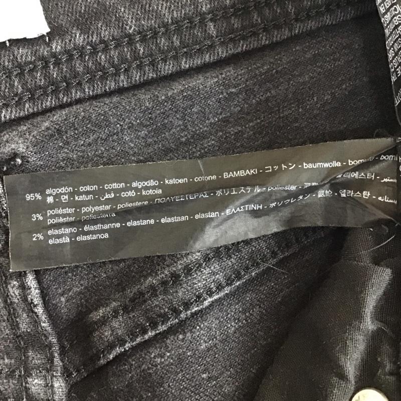 ザラ ZARA パンツ デニム、ジーンズ 6045 450 800 スキニー 無地 黒 / ブラック / レディース USED 古着 中古 10118471
