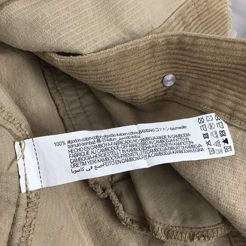 ザラ ZARA ジャケット、上着 ジャケット、ブレザー 8372 227 711 コーデュロイ オーバーサイズ M 無地 ベージュ / ベージュ / レディース USED 古着 中古 10107518