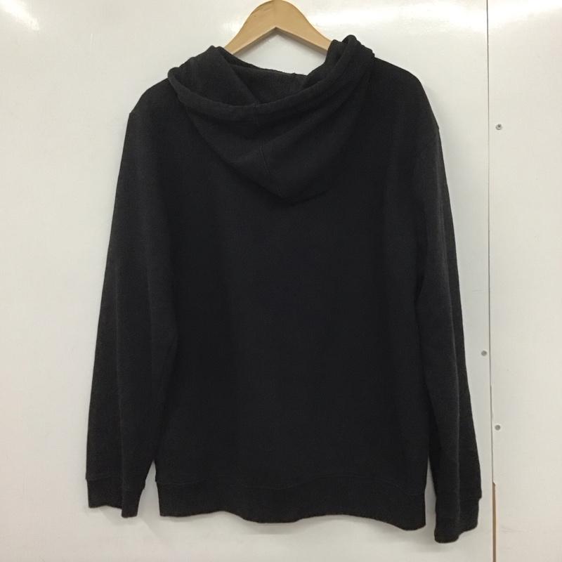 ギャップ GAP パーカー 長袖 長袖パーカー プルオーバーパーカー スウェット M ロゴ、文字 黒 / ブラック / メンズ USED 古着 中古 10132349