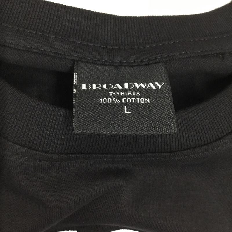 古着 USED Tシャツ 半袖 半袖カットソー プリントTシャツ クルーネックカットソー バンドTシャツ L プリント 黒 / ブラック / メンズ USED 古着 中古 10106946