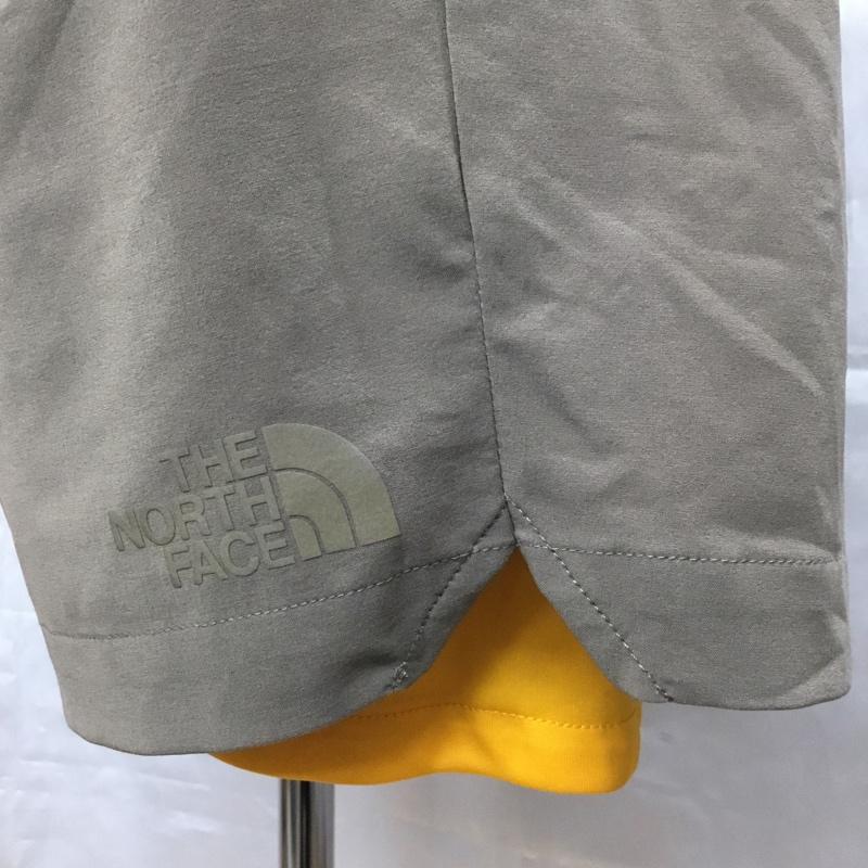 ザノースフェイス THE NORTH FACE パンツ ショートパンツ ショートパンツ ハーフパンツ カジュアルパンツ スポーツウェア L ロゴ、文字 茶 / ブラウン / X 黄 / イエロー / メンズ USED 古着 中古 10108741