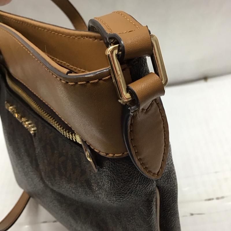 マイケルコース MICHAEL KORS ショルダーバッグ ショルダーバッグ 35S9GI7C7B ロゴ、文字 茶 / ブラウン / X ダークブラウン / ダークブラウン / レディース USED 古着 中古 10120210