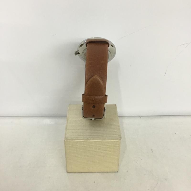 アデクス ADEXE 腕時計 アナログ(クォーツ式) 1870A-03 レザーベルト 箱有 ロゴ、文字 茶 / ブラウン / レディース USED 古着 中古 10134938