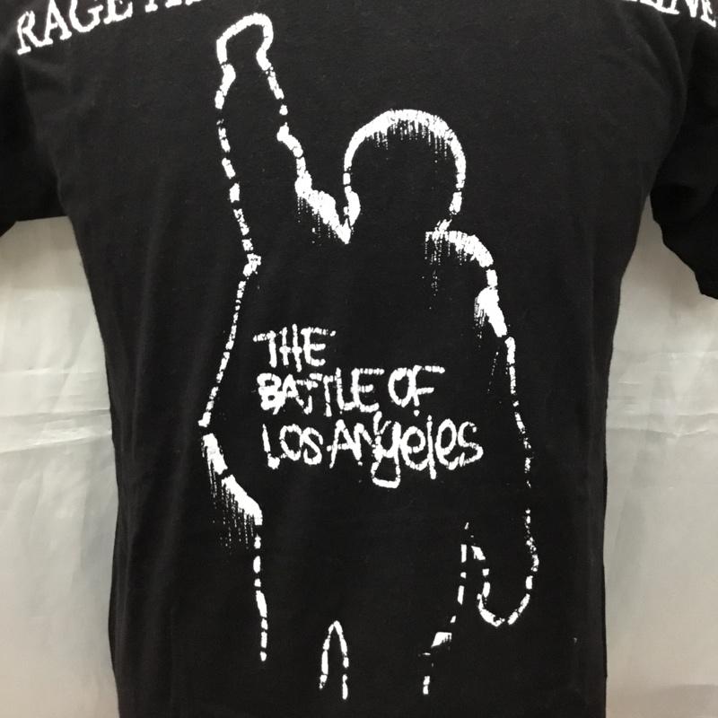 古着 USED Tシャツ 半袖 半袖カットソー プリントTシャツ クルーネックカットソー バンドTシャツ M プリント 黒 / ブラック /  メンズ USED 古着 中古 10111308
