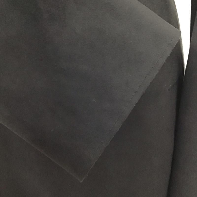 ザラ ZARA コート コート一般 ロングコート ロングジャケット カラージャケット アウター M 無地 黒 / ブラック / レディース USED 古着 中古 10120861