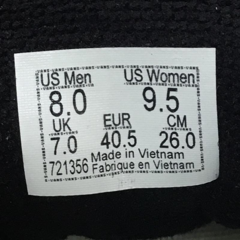 バンズ VANS スニーカー スニーカー VN0A4BVC9X21 27.0cm 紫 / パープル / メンズ USED 古着 中古 10110124