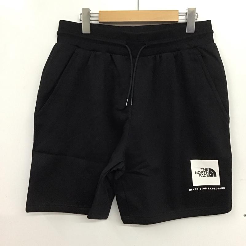 ザノースフェイス THE NORTH FACE パンツ ショートパンツ NF0A8C1JKY4 NSE Box bermuda shorts M プリント 黒 / ブラック / メンズ USED 古着 中古 10132468