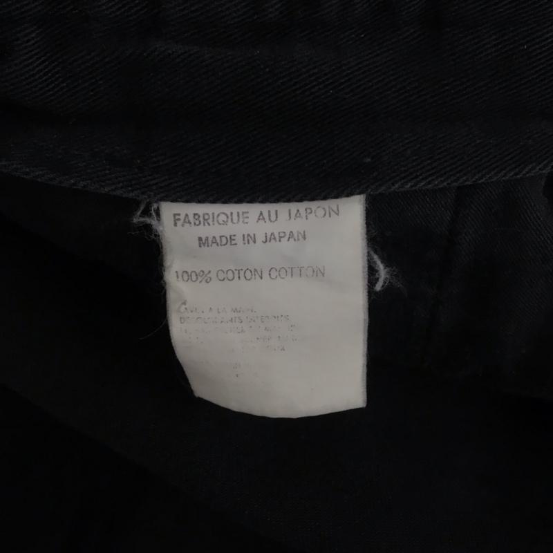 ワイズフォーメン Y s for men ボトムス ボトムス サスペンダー付きパンツ コットン M 無地 黒 / ブラック / メンズ USED 古着 中古 10107980