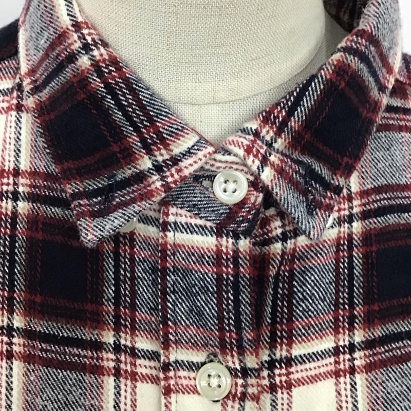ローリーズファーム LOWRYS FARM シャツ、ブラウス 長袖 長袖シャツ カラーシャツ ポケットシャツ 長袖カットソー チェックシャツ M チェック マルチカラー / マルチカラー / レディース USED 古着 中古 10122419