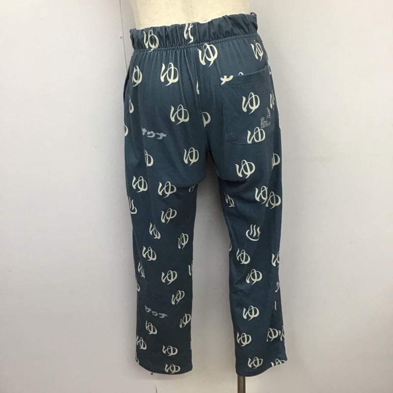 ゴースローキャラバン go slow caravan パンツ ワークパンツ、ペインターパンツ ワイドパンツ カジュアルパンツ ワークパンツ 3 ロゴ、文字 青 / ブルー /  メンズ USED 古着 中古 10125800