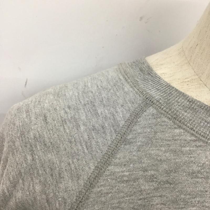 ポロバイラルフローレン Polo by RALPH LAUREN トレーナー 長袖 ポロベア スウェット 裏起毛 M プリント 灰 / グレー / メンズ USED 古着 中古 10110963