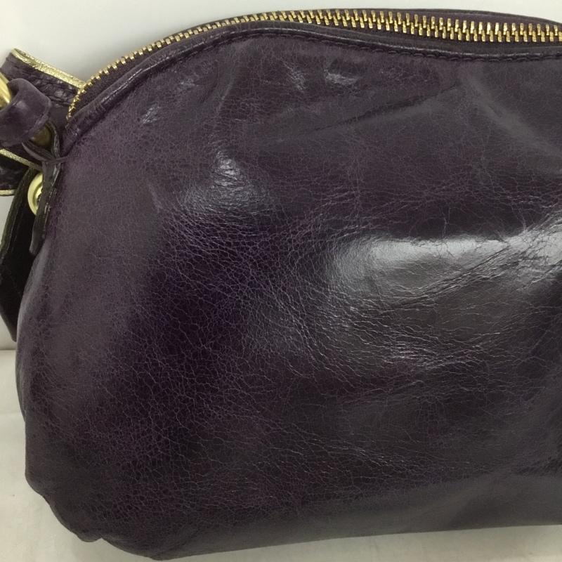 コーチ COACH ショルダーバッグ ショルダーバッグ 46334 ポシェット リボン 無地 紫 / パープル / レディース USED 古着 中古 10133305