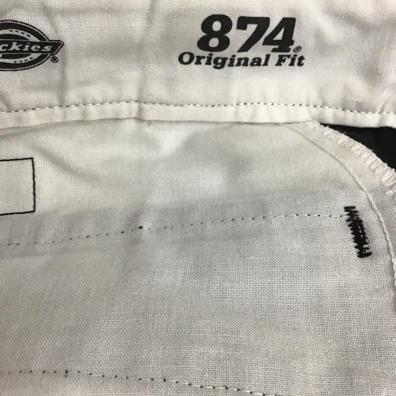 ディッキーズ Dickies パンツ ワークパンツ、ペインターパンツ ワークパンツ ワイドパンツ カジュアルパンツ 34 無地 黒 / ブラック / メンズ USED 古着 中古 10131403