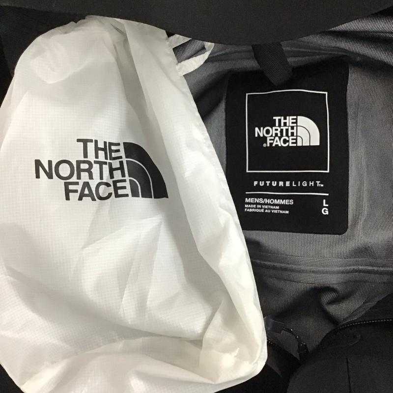 ザノースフェイス THE NORTH FACE ジャケット、上着 ジャンパー、ブルゾン np12314 フューチャーライトドリズルジャケット ジップアップパーカー アウター L ロゴ、文字 黒 / ブラック / メンズ USED 古着 中古 10120007