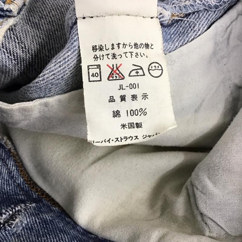 リーバイストラウスアンドコー Levi Strauss & co. パンツ デニム、ジーンズ デニムパンツ ストレートパンツ ワイドパンツ カジュアルパンツ 32インチ 無地 インディゴ / インディゴ /  メンズ USED 古着 中古 10124027