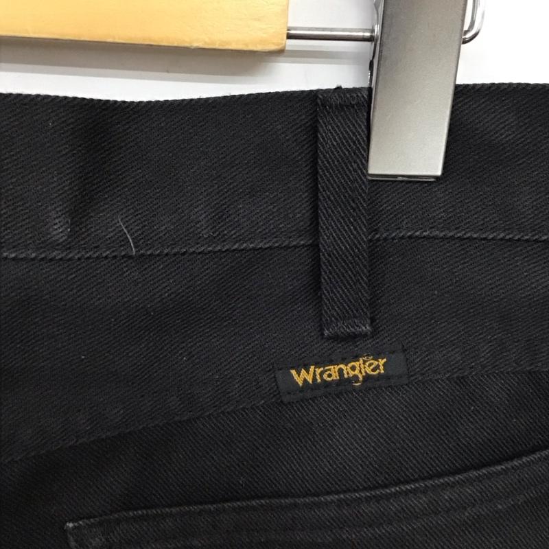 ワコマリア WACKO MARIA パンツ デニム、ジーンズ WS0166 WRANGLER M 無地 黒 / ブラック / メンズ USED 古着 中古 10134976