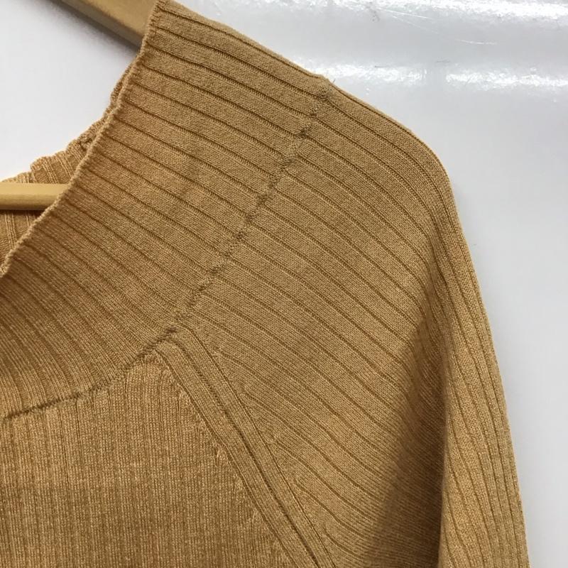 シップス SHIPS カットソー 長袖 長袖カットソー ワイドネックカットソー ロングスリーブカットソー 無地 橙 / オレンジ / レディース USED 古着 中古 10117897