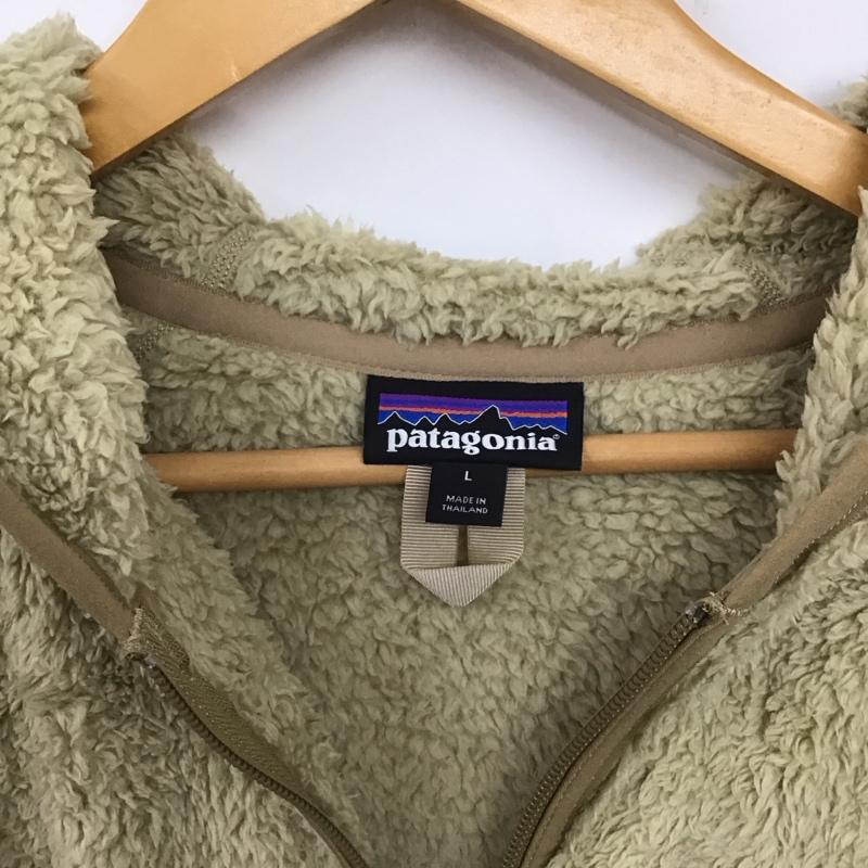パタゴニア patagonia ジャケット、上着 ジャケット、ブレザー 25922fa20 フリースジャケット ジップアップジャケット パーカー L ロゴ、文字 ベージュ / ベージュ / メンズ USED 古着 中古 10137694