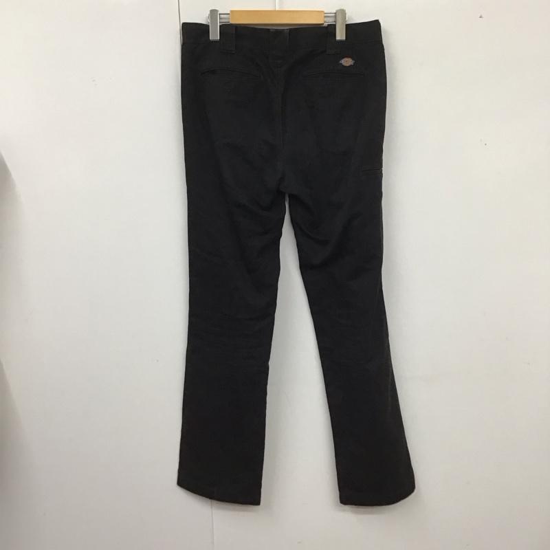 ディッキーズ Dickies パンツ ワークパンツ、ペインターパンツ ワークパンツ ワイドパンツ ミリタリーパンツ 無地 黒 / ブラック /  メンズ USED 古着 中古 10125144
