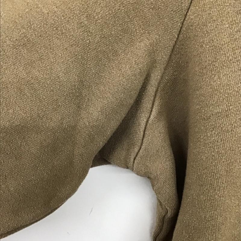 古着 USED トレーナー 長袖 長袖スウェット クルーネックカットソー トレーナー XXL 無地 ベージュ / ベージュ / メンズ USED 古着 中古 10132377